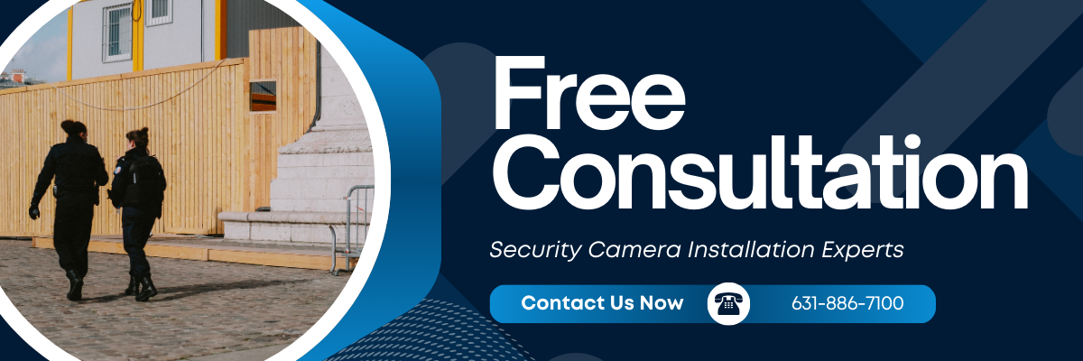 Contact offer for a Long Island burglar alarm business that installs access control systems in Nassau County and Suffolk County in New York
